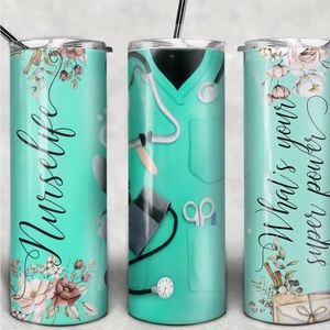 20oz Nurse Skinny Tumbler